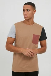 Blend T-Shirt BLEND BHLamberto Beige/Braun/Khaki