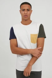 Blend T-Shirt BLEND BHLamberto Mischfarben/Weiß/Creme/Orange
