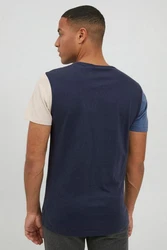 Blend T-Shirt BLEND BHLamberto Dunkelblau/Hellblau/Blau