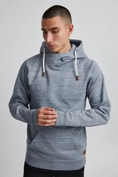 11 Project Hoodie PRMenzo Grau/Dunkelblau/Mintgrün