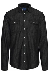Blend Jeanshemd BHNantes Khaki/Dunkelgrün/Schwarz/Rot