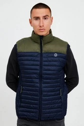 Blend Kaliko Herren Steppweste (181448) Dunkelblau/Blau/Hellblau/Dunkelgrün/Schwarz/Grün