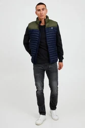 Blend Kaliko Herren Steppweste (181448) Dunkelblau/Blau/Hellblau/Dunkelgrün/Schwarz/Grün
