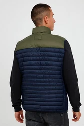 Blend Kaliko Herren Steppweste (181448) Dunkelblau/Blau/Hellblau/Dunkelgrün/Schwarz/Grün