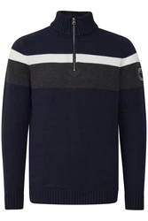 FQ1924 Herren Strickpullover Troyer Edvin (193923) Navy Blazer (193923)