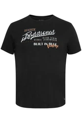 Blend T-Shirt BLEND BHBDoppler Orange/Dunkelblau/Schwarz/Braun/Rot