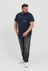 Blend T-Shirt BLEND BHBDoppler Grau/Braun/Grün/Rot