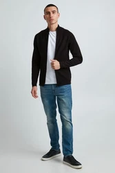 11 Project Strickjacke PRBalin Schwarz/Dunkelbraun