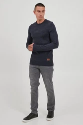 11 Project Strickpullover PRNoel Dunkelblau/Dunkelgrau/Hellblau