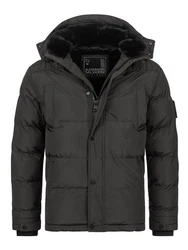 Alessandro Salvarini Winterjacke ASEzkimo Grau/Dunkelgrau/Dunkelgrün/Schwarz