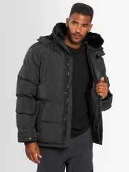 Alessandro Salvarini Winterjacke ASEzkimo Grau/Dunkelgrau/Dunkelgrün/Schwarz
