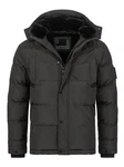 Alessandro Salvarini Winterjacke ASEzkimo Grau/Dunkelgrau/Dunkelgrün/Schwarz
