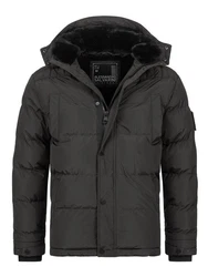 Alessandro Salvarini Winterjacke ASEzkimo Grau/Dunkelgrau/Dunkelgrün/Schwarz