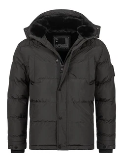 Alessandro Salvarini Winterjacke ASEzkimo Grau/Dunkelgrau/Dunkelgrün/Schwarz