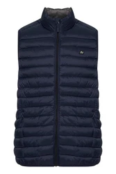 BLEND Weste 'Romsey' Dunkelblau/Hellblau/Blau