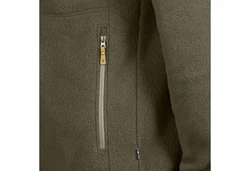 Fjällräven Anorak Sten Fleece Jacket Herren Dunkelgrün/Khaki/Braun