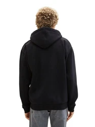 TOM TAILOR Denim Hoodie FULLZIP Schwarz