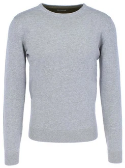 TOM TAILOR Rundhalspullover graumeliert TOM TAILOR Rundhalspullover graumeliert