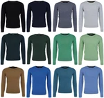 TOM TAILOR Rundhalspullover Dunkelblau/Schwarz