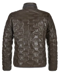Milestone Lederjacke MS-Aversa Khaki/Dunkelgrün/Braun/Grau/Dunkelbraun