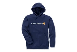 Carhartt Signature Logo Kapuzenpullover (100074) blau/Dunkelblau/new navy (100074)