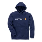 Carhartt Signature Logo Kapuzenpullover (100074) blau/Dunkelblau/new navy (100074)
