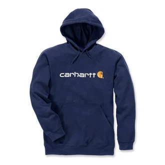 Carhartt Signature Logo Kapuzenpullover (100074) blau/Dunkelblau/new navy (100074)