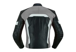German Wear Motorradjacke GW409J Mischfarben/Dunkelgrün/Grau/Dunkelgrau