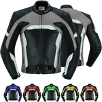 German Wear Motorradjacke GW409J Mischfarben/Dunkelgrün/Grau/Dunkelgrau
