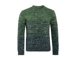 LIVING CRAFTS Strickpullover PASCAL Blau/Dunkelgrün/Türkis/Grün