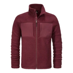 Schöffel Anorak Fleece Jacket Atlanta Herren Bordeaux/Dunkelrot