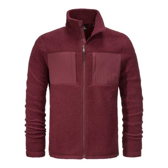 Schöffel Anorak Fleece Jacket Atlanta Herren Bordeaux/Dunkelrot