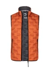 Milestone Steppweste MS-Malcom Orange/Rot