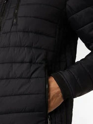 Nils Sundström Steppjacke Schwarz