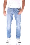 Jack & Jones Slim-fit-Jeans Glenn Dash Indigo Hellblau/Blau