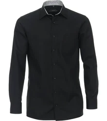 CASAMODA Businesshemd Kent Comfort Fit Schwarz