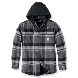 Sommerjacke Herren bergangsjacke Flannel Sherpa-Lined Hooded