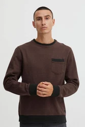 Blend Sweatshirt BLEND 모델 BHSweatshirt Braun/Dunkelrot/Dunkelbraun