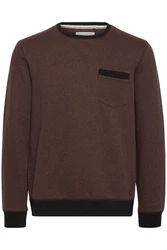 Blend Sweatshirt BLEND 모델 BHSweatshirt Braun/Dunkelrot/Dunkelbraun