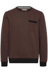 Blend Sweatshirt BLEND 모델 BHSweatshirt Braun/Dunkelrot/Dunkelbraun