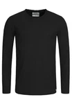 Indicode T-Shirt Willbur Longsleeve Schwarz