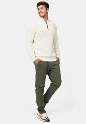 Indicode Strickpullover INYassip Beige/Khaki/Weiß/Creme