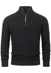 Indicode Strickpullover INYassip Dunkelgrau/Schwarz/Grau/Dunkelblau