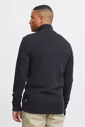 !Solid Strickjacke SDNicklas Schwarz/Dunkelgrau/Grau