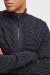 !Solid Strickjacke SDNicklas Schwarz/Dunkelgrau/Grau