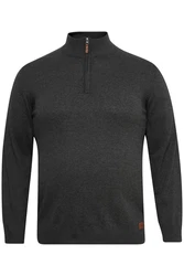 Blend Strickpullover BLEND BHBRobin Dunkelgrau/Grau