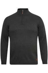 Blend Strickpullover BLEND BHBRobin Dunkelgrau/Grau