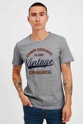 Blend T-Shirt BLEND BHErwin Grau/Hellgrau/Lila/Rot