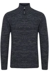 11 Project Strickpullover PRAlbanus Dunkelblau/Dunkelgrau/Schwarz/Grau