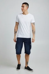 11 Project Jeansshorts PRNordin Dunkelblau/Blau/Hellblau